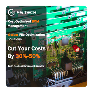 FS TECH PCBA บริการไม่มีสินค้าในสต็อกจำเป็นต้องมีไฟล์ Gerber SMD SMT แผงวงจรแบบกำหนดเอง PCB ผลิต PCBA - Product Image 1