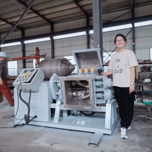 Small Stainless Steel Vacuum Electric Heating Kneading Machine Lab Scale Rubber Kneader <strong>Clay</strong> Kneader - Product Image 5