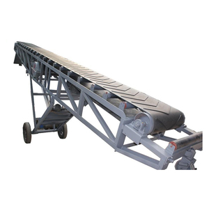Portable Belt <strong>Conveyor</strong> with Wheels Quick <strong>Loading</strong> &amp; <strong>Unloading</strong> in Warehouses Motor As Core Component - Product Image 2