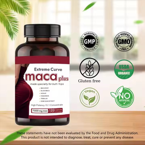 Capsules de racine de maca péruvienne Supplément organique à base de plantes améliorant la performance énergétique et le bien-être général Marque privée OEM - Product Image 2