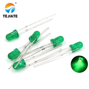 3mm ışık yayan diyot LED lamba yuvası 5mm renkli hasır şapka Oval kızılötesi Led çip diyot - Product Image 6
