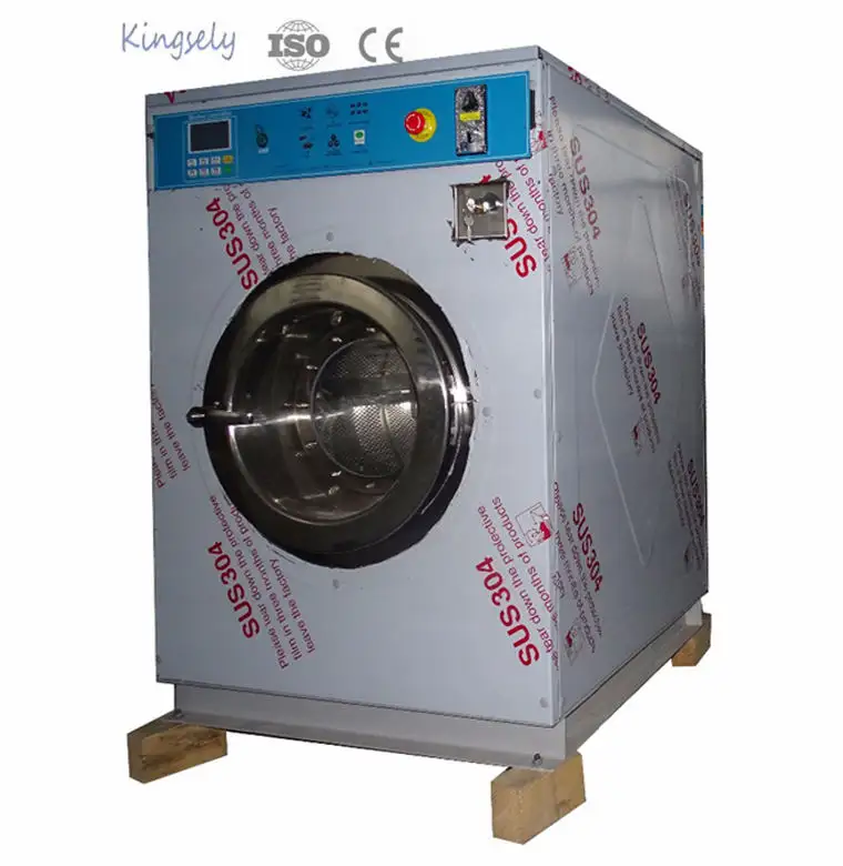 Hot Selling Volautomatische Duurzame 12Kg Wasmachines Commerciële Muntautomaat Wasmachine Voor Wasserij