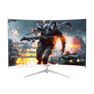 VA Curved <strong>Computer</strong> Screen FHD 1920x1080p 75hz Monitors 24 Inch VESA Wall Mounted LCD Pc Monitor <strong>Computer</strong> 24 Inch Monitor - Product Image 1