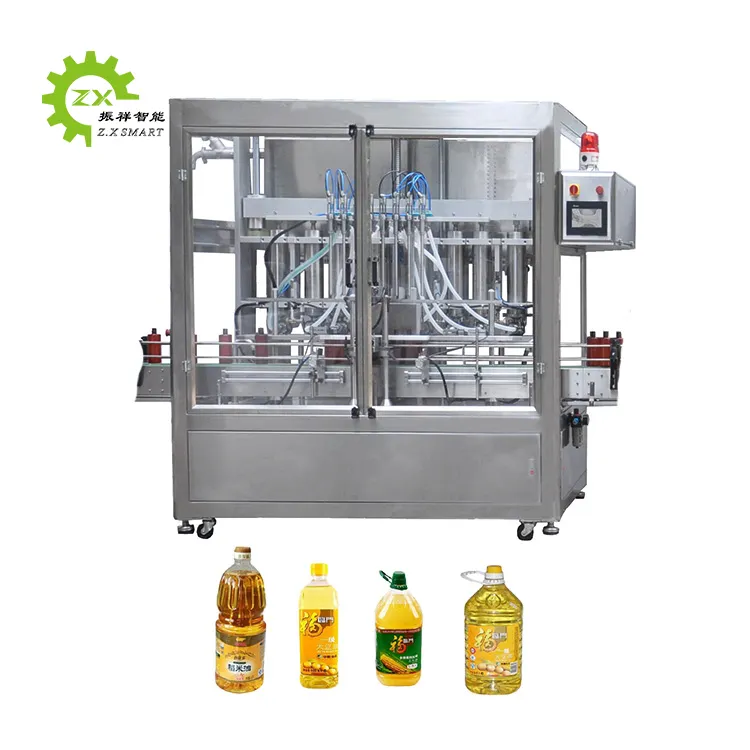 ZXSMART prodotti di tendenza ad alto potenziale di mercato oli di mais automatici macchina per sigillare e riempire il filtraggio dell'olio di cocco