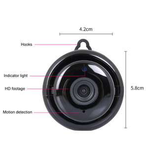 Intercom kamera HD 1mp güvenlik izleme ev kablosuz WiFi kamera kızılötesi gece görüş kartı makinesi ile interkom - Product Image 4
