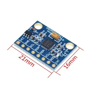 1セットIIC I2C GY-521 MPU-6050 MPU60503軸アナログジャイロスコープセンサーArduino用加速計モジュールピン付き3-5V DC - Product Image 5