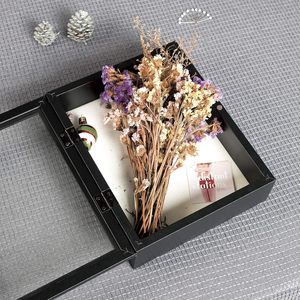 11x14 Shadow <strong>Box</strong> Picture <strong>Frame</strong> , <strong>Deep</strong> Wood &amp; Glass <strong>Display</strong> Case Ready to Hang Memory <strong>Box</strong> - Product Image 5