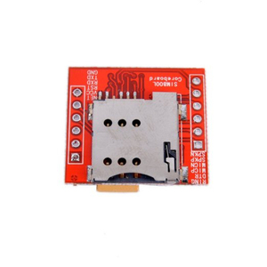 コンパクトSIM800L GPRS GSMモジュールマイクロSIMスロットクアッドバンドTTLシリアルポートアンドアンテナ付き - Product Image 2