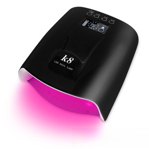适用于所有凝胶的60W k8紫外发光二极管灯30发光二极管干燥灯抛光太阳光定时器15/30/45s/60s指甲干燥器