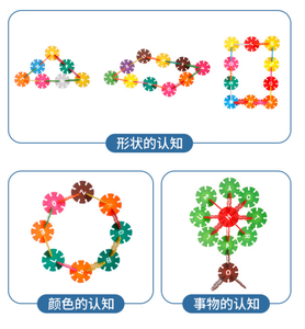 <span class=keywords><strong>500</strong></span> mảnh thiết lập của bông tuyết lớn khối xây dựng nhựa lồng vào nhau đĩa cho trẻ em thông minh gốc đồ chơi và mẫu giáo sử dụng - Product Image 6