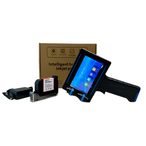Portable TIJ Smart Handheld Inkjet Printers Manual Grade 600dpi Water Bottle Date Expiration Press Packaging Label Printer