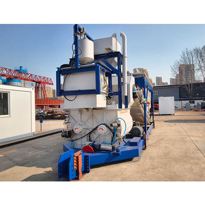 נייד 35m ³ קרוון נייד רכוב ציוד ערבוב בטון מצבר בטון מפעל הבלילה לבנייה באתר - Product Image 5