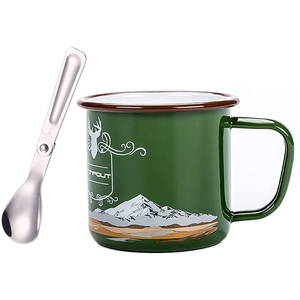 Mini Nhỏ Retro Sữa Ăn Sáng Cà Phê Sáng Tạo Bụng Gốm Men Cốc Có Tay Cầm - Product Image 6