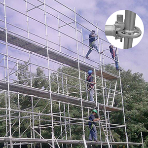Cina in acciaio Ringlock ponteggio edificio Layher Ringlock sistema di ponteggi per la costruzione