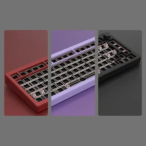 AL75 Customized Mechanical <strong>Keyboard</strong> Kit Cnc Aluminum Case Full Key Non Impulse Wired Single Mode RGB Gaming <strong>Keyboards</strong> - Product Image 6
