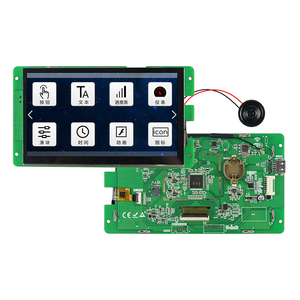 7 英寸 “TFT 液晶显示面板 + 驱动板电容式多点触摸屏 - Product Image 1