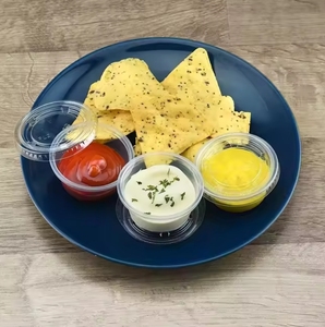 1盎司Pla酱容器杯低价批发可堆肥一次性健康塑料杯