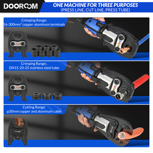 LS-1525 ống uốn tóc bồng công cụ <span class=keywords><strong>Kit</strong></span> điện có thể sạc lại đồng Ống thép không gỉ phù hợp thủy lực crimper kìm - Product Image 5