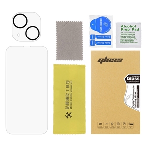 Lớp AAA Chất Lượng 2-Gói HD Tempered Glass Máy Ảnh Ống Kính Bảo Vệ Siêu Radian Hình Dạng Cho Iphone 14 & 14 Pro Điện Thoại Di Động - Product Image 2