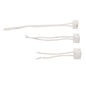 MR16 <strong>MR11</strong> GU5.3 G4 <strong>Ceramic</strong> Socket Lamp Holders Light Bulb Base with Wire Pottery Connector - Product Image 4