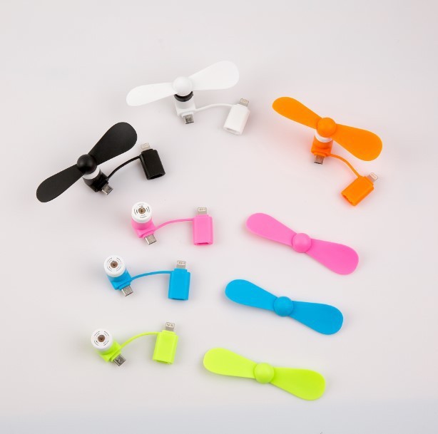 Android Apple 2-in-1 mobile phone fan bare metal