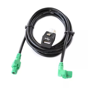 宝马CIC X3 X4 X5 X6 X7汽车开关电缆电线改装手套箱<span class=keywords><strong>USB</strong></span>电缆插座