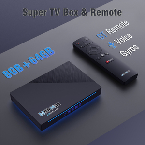 แอนดรอยด์11.0 H96 2.G/ RK3566สูงสุด5G Dual WIFI LAN 1000M BT4.0 4K HD set top box กล่องทีวี Voice/IR รีโมทคอนโทรล - Product Image 4
