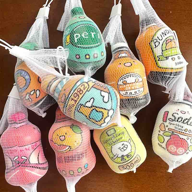 Bottle squishy toy 8cm-net bag packaging