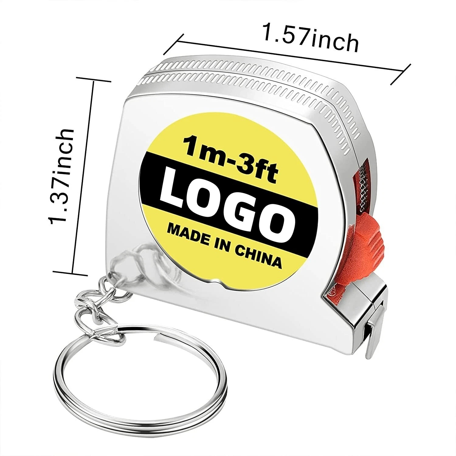 Etiqueta adhesiva con logotipo personalizado