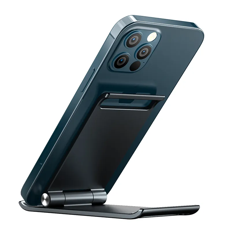 Boneruy OEM Premium Quality Portable Foldable Cell Phone Bracket Holder Universal Adjustable Phone Holder Foldable Tablet Stand