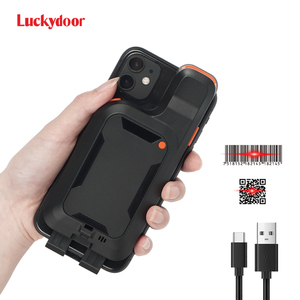 Luckydoor K-22 Mobile Phone 1D 2D Back Clip <strong>Pda</strong> <strong>Android</strong> <strong>Qr</strong> <strong>Code</strong> Small Barcode <strong>Scanner</strong> Display - Product Image 2