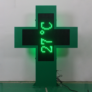 Controllo Wifi illuminazione animata Led P16 schermo di programma verde LED farmacia croce esterna doppio segno laterale - Product Image 2