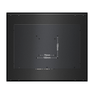 Monitor Industrial de 19/19, 2 pulgadas, caja de Metal, pantalla cuadrada IPS HD, pantalla HMI VGA TFT Lcd, Monitor integrado de montaje en pared