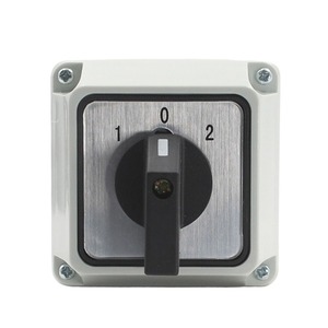 OSWELL 5 kutuplu evrensel transfer anahtarı kutusu çift güç anahtarı motor su geçirmez döner anahtar IP65 1-0-2 - Product Image 1