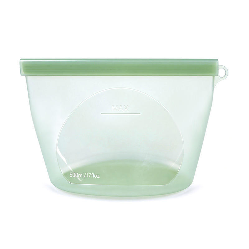 Bolsa Verde para Almacenamiento de Alimentos
