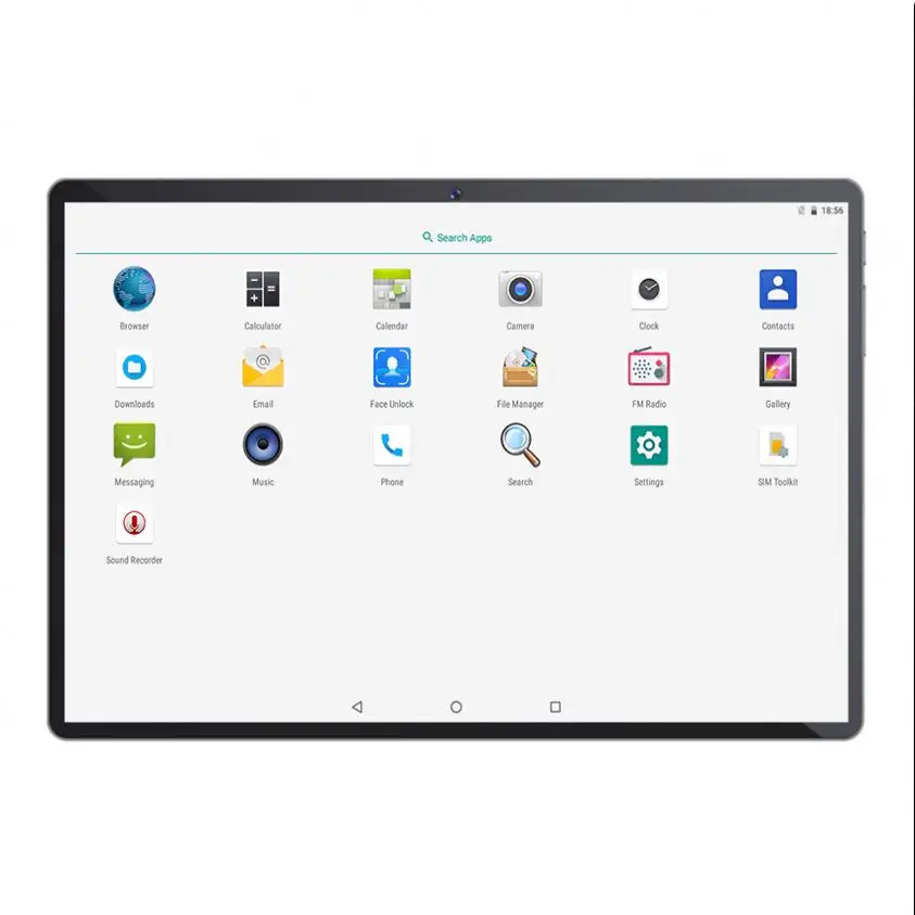 Mini tableta Android 9,0 Soyes Xs12, teléfono inteligente 4G, MTK6580, 2GB, 32GB, Con pestaña colgante de cartón
