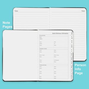 LABON-Libreta con contraseña de correo electrónico, para la oficina en casa, dirección del sitio web de Internet - Product Image 4