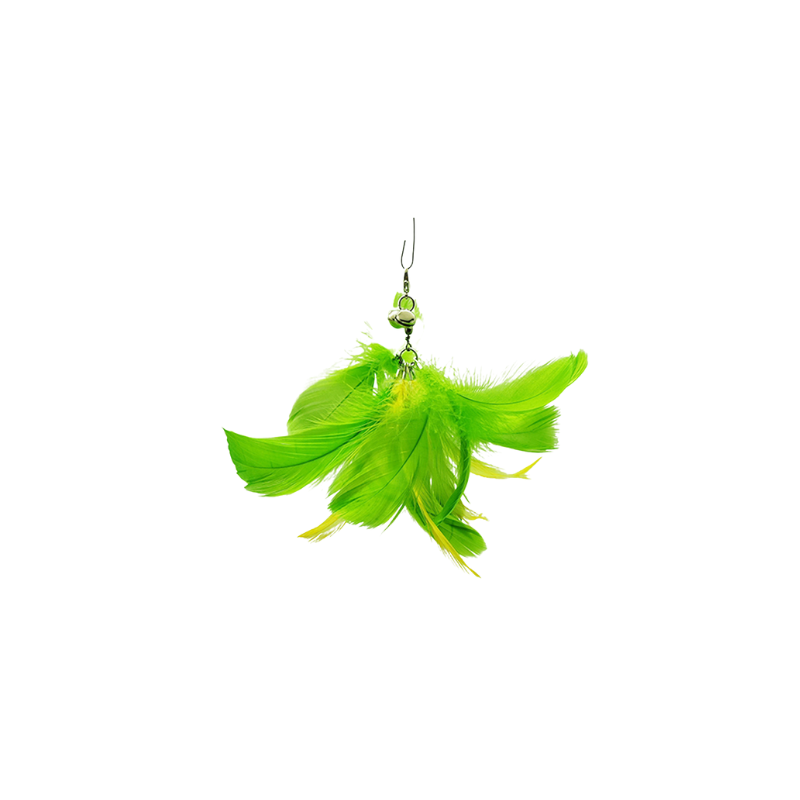 green feather