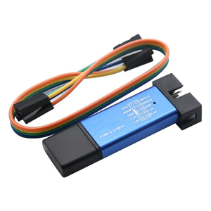 Downloader programmatore supporto unità di programmazione STM8 STM32 con cavo di collegamento e copertura (colore casuale) - Product Image 5
