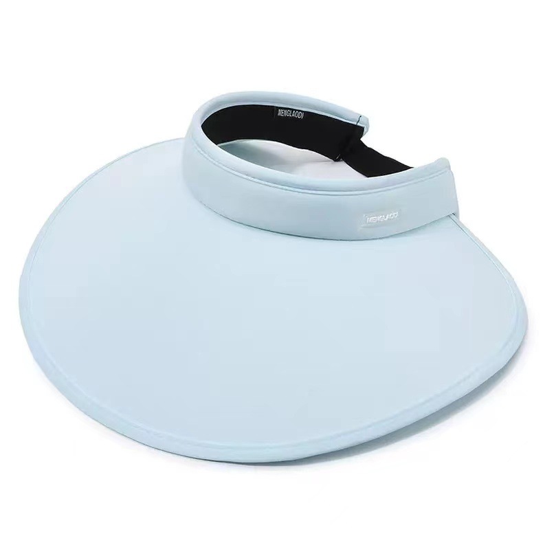 14 Ice Silk Wide Brim Blue