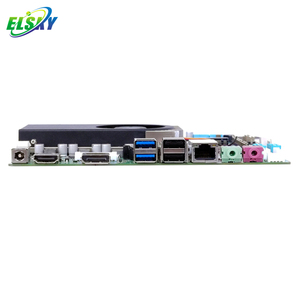 ELSKY QM9850 8th Core I5 I5-8250u procesador Quad Core 2LAN 6COM GPIO EDP DP LVDS 1HDMI VGA placa base con ventilador Intel - Product Image 5