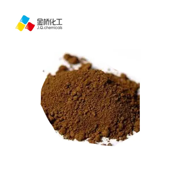 Óxido de hierro marrón CI:77491 + 77492 + 77499 marrón color pigmento para uso cosmético