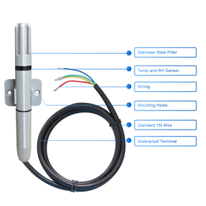 Transmisor de humedad para controlador de monitoreo de invernadero sensor de temperatura y humedad