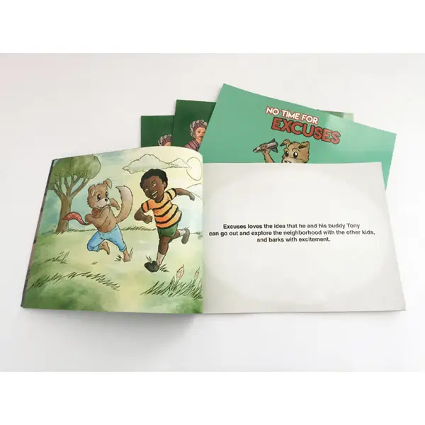 Buon Prezzo Stampa Bambini Brossura Libro di Storia, Vendita calda Personalizzato Full Color Books for Kids