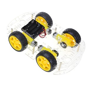 4WD-6CM 4/2WD Robot intelligente kit di telaio per auto con Encoder di velocità di formazione per lo studente - Product Image 6