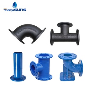 Epoxy Tất Cả Các Mặt Bích <span class=keywords><strong>Tee</strong></span> Phụ Kiện Dễ Uốn Gang Đôi Mặt Bích Ba Cách <span class=keywords><strong>Tee</strong></span> - Product Image 6