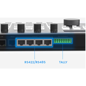 แป้นพิมพ์ควบคุมกล้อง PTZ พร้อมจอยสติ๊ก4D RS-232/RS-485/LAN สำหรับการประชุมทางวิดีโอรองรับการซูม/ทีม - Product Image 5