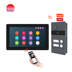 High Quality 7Inch Wifi Video <strong>Intercom</strong> Doorbell <strong>System</strong> with Indoor Monitor <strong>and</strong> Mobile Phone Remote Control - Product Image 1