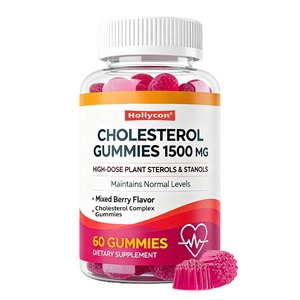 Горячая распродажа, OEM растительные стерины, поддерживающие холестерин, добавка, комплексный холестерин, смешанный ягодный вкус, холестерин - Product Image 2