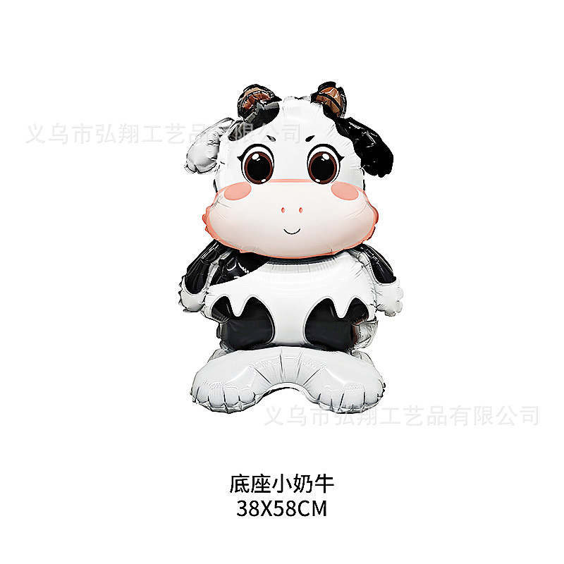Piédestal vache
